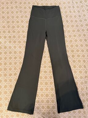 Lululemon Olive Green Flare Leggings